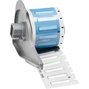 Brady PermaSleeve M71-094-175-344 Die-Cut Printer Sleeve - 1.75 in x 0.182 in - Polyolefin - White - B-344 - 91857