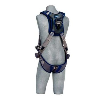 DBI-SALA ExoFit STRATA Construction Body Harness 1112487, Size Large, Grey, Blue - 10936