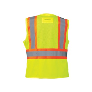 Global Glove FrogWear High-Visibility Vest GLO-W0037 LG - Size Large - HV Yellow/Green