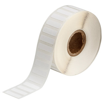 Picture of Brady White Polypropylene Thermal Transfer THT-257-7425-2-SC Die-Cut Thermal Transfer Printer Label Roll (Main product image)