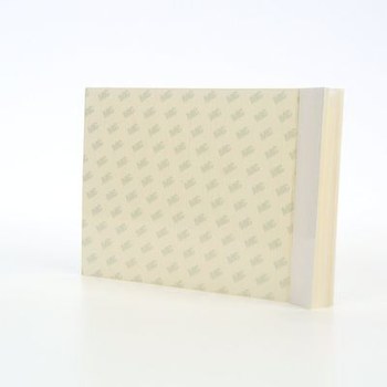 3M Scotchpad 822 Mailing Label - 4 in x 6 in - Plastic - Clear - 61618
