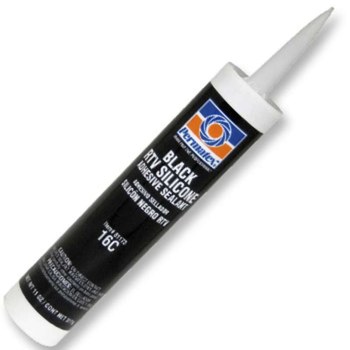 Permatex® Black Silicone Adhesive Sealant, 12.9 OZ – Permatex