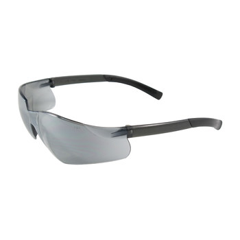 Picture of Bouton Optical Zenon Z13 Silver Mirror Black Universal Polycarbonate Standard Safety Glasses (Main product image)