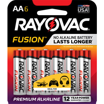 Picture of Rayovac 815-6FUSK Fusion Standard Battery (Main product image)