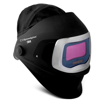3M Speedglas Helmet Assembly 9100 FX 49673 - Black/Silver