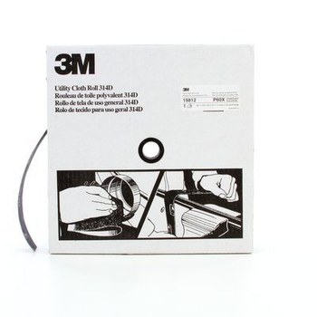 3M 314D Shop Roll 19812 - 1 1/2 in x 50 yd - Aluminum Oxide - P60 - Medium
