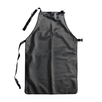 Picture of PIP Temp-Gard 202-2000 Black Silicone Heat-Resistant Apron (Main product image)