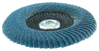 Weiler Tiger Angled Flap Disc 51309 - Zirconium - 5 in - 40 - Coarse