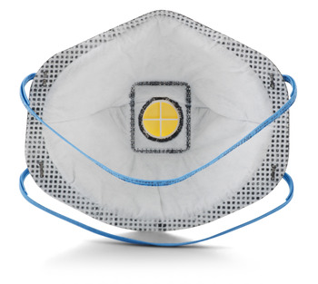 3M Cool Flow Particulate Respirator 54371 - Size Standard - White