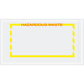 Picture of PL482 Hazardous Waste Envelopes. (Main product image)