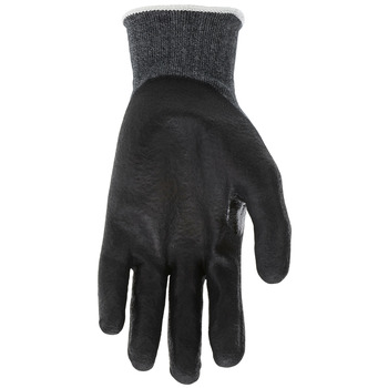 MCR Safety CutPro Black XS Cut-Resistant Gloves - Reinforced Thumb - A4 Cut Resistance - Aramid - Kevlar/Steel Palm & Fingertips Coating - Not Insulated Insulation - Rough Finish - 9188PUBXS