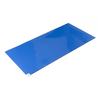 Wearwell Frameless Tacky Sheet Mat 095.3x5BL, 3 ft x 5 ft, Polyethylene, Blue - 02324