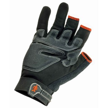 Ergodyne Proflex 720 Black Large EVA Foam/Neoprene/PVC/Spandex/Synthetic Leather/Terry Cloth Work Gloves - Rough Finish - 16184