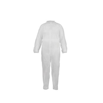 Global Glove FrogWear Disposable General Purpose Coveralls NW-PPCOV-L - Size Large - White - 02715