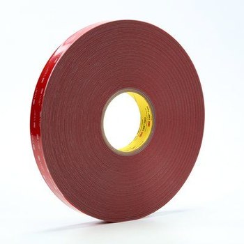 3M 4936F Gray VHB Tape - 1 in Width x 72 yd Length - 25 mil Thick