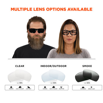 Ergodyne Skullerz Safety Glasses Odin 50003 - Size Universal