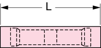 Picture of 3M Scotchlok - MNG18BCK Butted Butt Connector (Main product image)