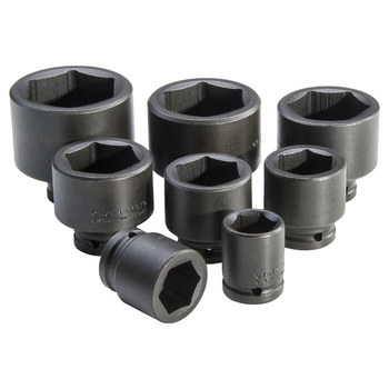 Proto J73104 6 Point Impact Socket Set - 3/4 in Drive - 12538