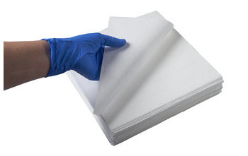 ACL Staticide 8044 White Low-Lint Wipes - Cellulose/Polyester Blend - 75 wipes per bag - 6 in Overall Length - 6 in Width