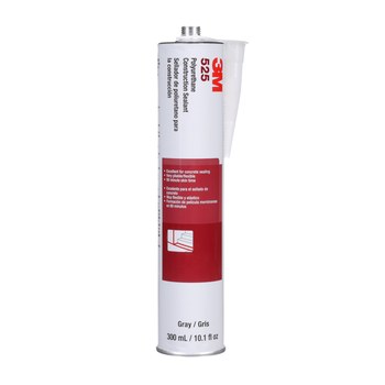 3M 525 One-Part Polyurethane Adhesive Sealant Gray Paste 310 ml Cartridge - 62823