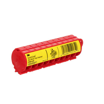 3M ScotchCode STD-0-9 Red Tape Handheld Dispenser