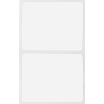 Brady i61-77-402-1.4 Die-Cut Printer Label Roll - 4 in x 4 in - Paper - White - B-402 - 64600