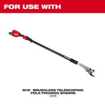 Milwaukee M18 Telescoping Pole Pruning Shears Cutting Blade 48-44-2770 - 3 in Blade