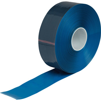 Brady ToughStripe Max Blue Floor Marking Tape - 3 in Width x 100 ft Length - 0.050 in Thick - 60808