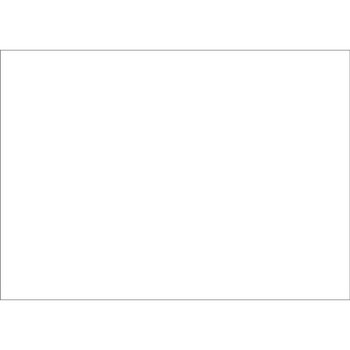 Brady 25376 Sign Blank, White, B-401, 10 in x 7 in