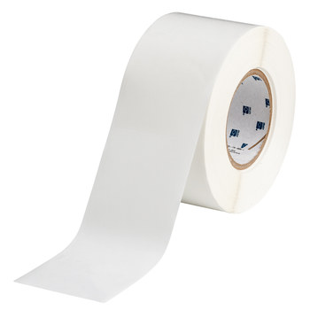 Picture of Brady Clear Self-Laminating Polyester Thermal Transfer THTOL-177-966B-1 Die-Cut Thermal Transfer Printer Label Roll (Main product image)