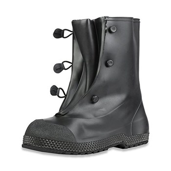 Picture of Servus SF 11924 Black Medium Waterproof & Rain Overboots/Overshoes (Main product image)