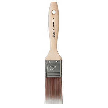 Bestt Liebco Master Water Based Stains Brush, Flat, Polyester/Nylon Material & 1 1/2 in Width - 65652