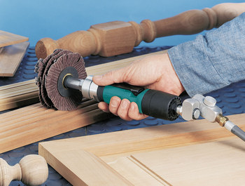 Dynabrade Lightweight Dyninger Finishing Tool - 3,200 Max RPM .4 hp - 52051