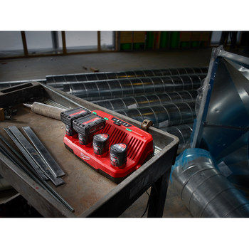 Milwaukee M12 4-Bay Sequential Charger 48-59-1204