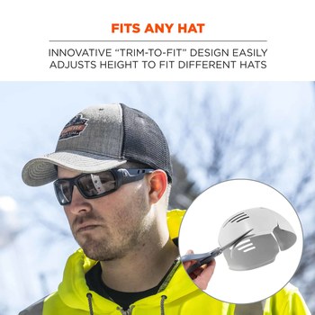 Ergodyne Skullerz Bump Cap Insert 8945 23380 - Gray - ERGODYNE 23380