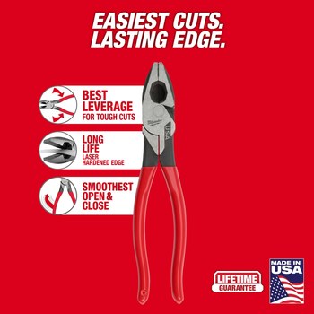 Milwaukee MT500 Lineman's Pliers - Steel - 9 in - 59542