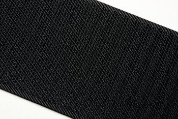 3M SJ3402 Black Reclosable Fastener - Hook with 300 hooks/in Stem Count - 1 in Width x 50 yd Length - 62553