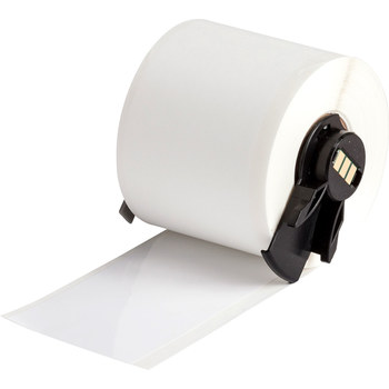 Picture of Brady WorkHorse White Outdoor Polyester Thermal Transfer M6C-1900-8591 All-Weather Label Tape (Main product image)
