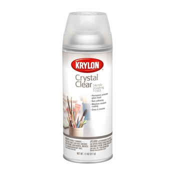 Crystal clear hot sale enamel spray