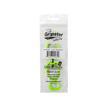 Global Glove Gripster Utility Clip Z10, Green - 29064