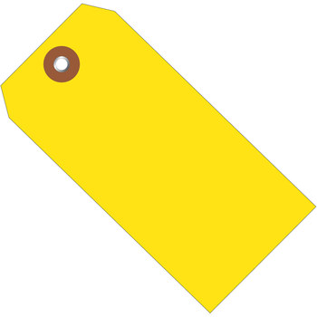 Picture of Shipping Supply Yellow 13168 Plastic Tags (Main product image)