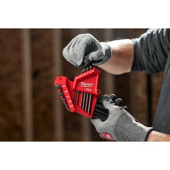 Milwaukee Ball End Hex Key Set 48-22-2185 - Steel - 63060