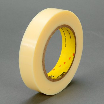 3M Scotch 8898 Ivory Filament Strapping Tape - 24 mm Width x 55 m Length - 4.6 mil Thick - 48133