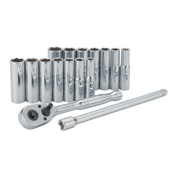 Stanley 89-199 Deep Socket Set, 1/4 in Drive | RSHughes.com