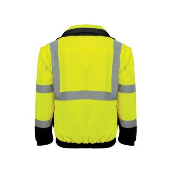 Global Glove FrogWear Bomber Jacket GLO-B2 GLO-B2-L - Size Large - Yellow/Black - 02464