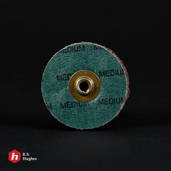 Standard Abrasives Buff and Blend TS GP 840312 Quick Change Finishing Disc - 2 in - Aluminum Oxide - Medium - 32510