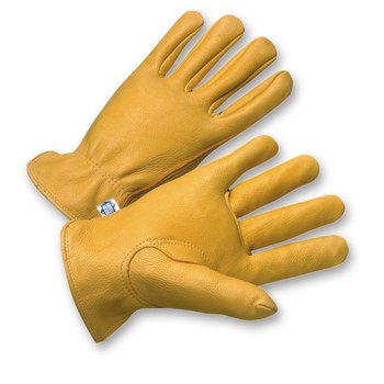 Picture of West Chester 9925K Tan Large Grain Deerskin Leather Driver's Gloves (Main product image)
