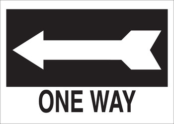 Picture of Brady B-555 Aluminum Rectangle Black English Stop Signs, Traffic Control Signs & Banners Sign part number 41032 (Main product image)