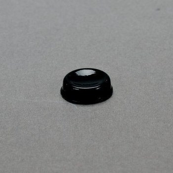 3M Bumpon SJ5001 Black Bumper/Spacer Pad - Hemispherical Shaped Bumper - 0.5 in Width - 0.14 in Height - 67394