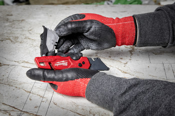 Milwaukee FASTBACK 48-22-1502 Folding Utility Knife - Aluminum - 6.87 in - 53441